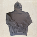 Brown hoodie blank on back